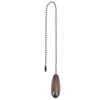 Wooden Ceiling Fan Chain Pulls 4Pcs: Pendant Pull Chain Extension for Ceiling Light Lamp Fan Replacement