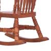 1:12 Miniature Rocking Chair Cute Wood Rocker Furniture Toy   Accessories
