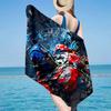 Robotic Warrior Design Beach Towel, Super Soft Microfiber, Gift for Her/Him, Birthday, for Pool, Beach, Travel, Home Decor Fan gifts