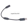 USB Breakaway Adapter Cord Replacement Dongle Extension Adapter Wire Cable Line for  360 Game Controller