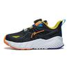 Li Ning Chaussures de Running Basses Antidérapantes et Amortissantes Flash Shadow V6 pour Enfants Chaussures de Running pour Enfants Noir YKNT112-3