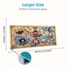 Anime One-Piece Color Mouse Pad Large Gaming Table Cushion Non-slip Laptop Tablet Big Mousepad XXL Mat Mini PC Playmat With Lock Edge