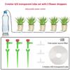 Garden Regulating Drip Irrigation Kit Automatic Watering Device 4/7mm Hose Potted Plants Watering Saving Micro Dripper