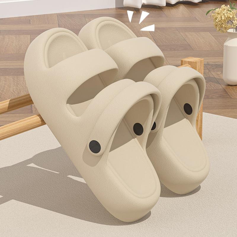 

Flat bottom bathroom home slippers fashionable simple soft bottom EVA indoor women s sandals new summer non-slip flip flops