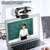 Full HD 1080P 2K 4K Webcam PC Laptop Autofokus Webcam Live-Streaming Flexibel mit Mikrofon Live-Übertragung und Licht