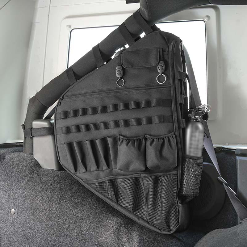 Torba Organizacyjna na Klatkę Bezpieczeństwa Pasująca do Jeepa Wrangler JLJK TJ JKU Wersja 4-drzwiowa Przechowywanie Porządkowanie Akcesoria Samochodowe