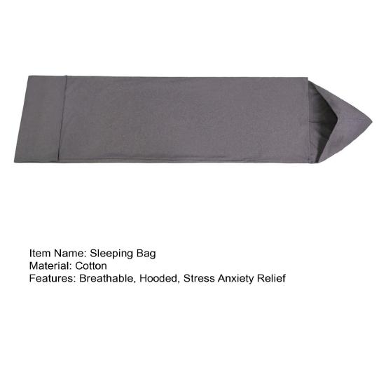 Fall Winter Thermal Sleeping Bag Breathable Compression Sleep Sack Wearable Blanket Outdoor Camping Adults Hooded Envelope Sleep Pouch