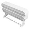 3 In 1 Wrap Cutter Organizer with Paper Towel Holder Magnetic Plastic Aluminum Alloy Space Saving Bi