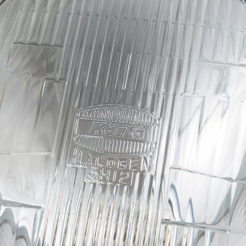 Daytona Motorcycle Headlight H4 Bulb Lens Diameter Headlight Kit Chrome 22713 153