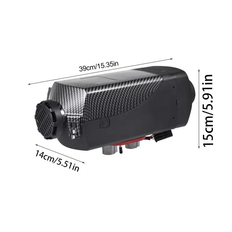 

Автономный дизельный отопитель 5 кВт Высокая мощность 12 В 24 В Дизельный воздушный отопитель Беспроводной пульт дистанционного управления Предпусковой подогрев Для автомобильных принадлежностей