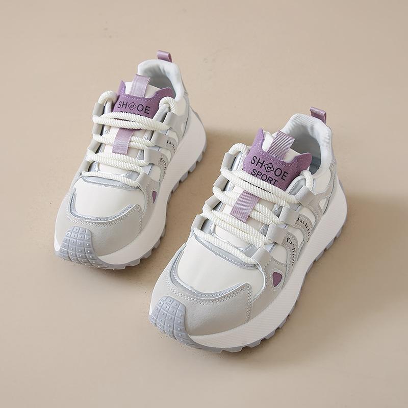 

Маленький мужчина увеличивает рост на 6 см толстоподошвенные туфли Форреста Гампа женские лето 2025 новые дышащая сетка универсальные повседневные папины кроссовки 40 бежевый