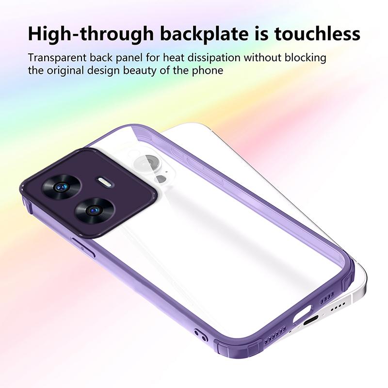 For Realme C71 C75 C75X High Quality Soft Silicone Transparent Phone Case For Realme C51 C53 C55 C63 C65 C67 Shockproof Cover