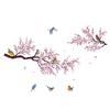 Wall Decals & Stickers Wall Stickers Pink Plum Tree Birds Adhesive Wallpaper Home Decor For Children