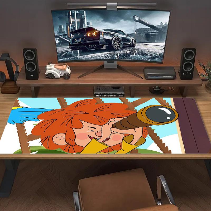 Pumuckl Print Cushion Non-slip Laptop Tablet Big Mousepad XXL Mat Mini PC Playmat With Lock Edge