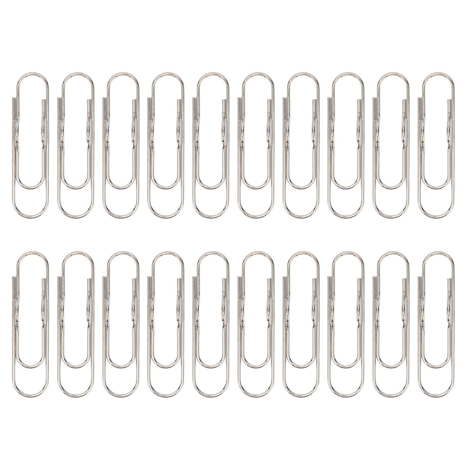 

20 шт. металлических зажимов для ручек с гальваническим покрытием, прочный зажим, изысканный держатель для ручек для офиса Silver