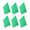 6PCS Reusable Eggs Laying Mats for Hens 24 Cavity Design Plastic Nesting Pad Nest Box Liner Poultry Farm Accessories
