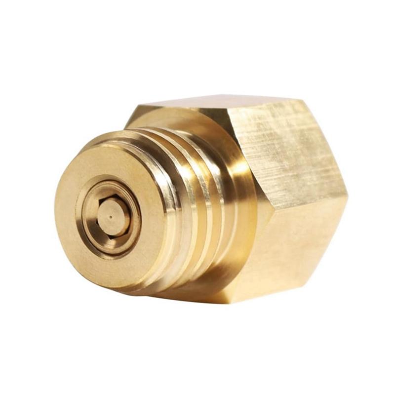 Adaptador Convertidor de Gas CO2 para Sodastream Tr21-4 Hembra a Rosca Macho Tr21-3 Salida de Tanque Quooker Cube Cobre