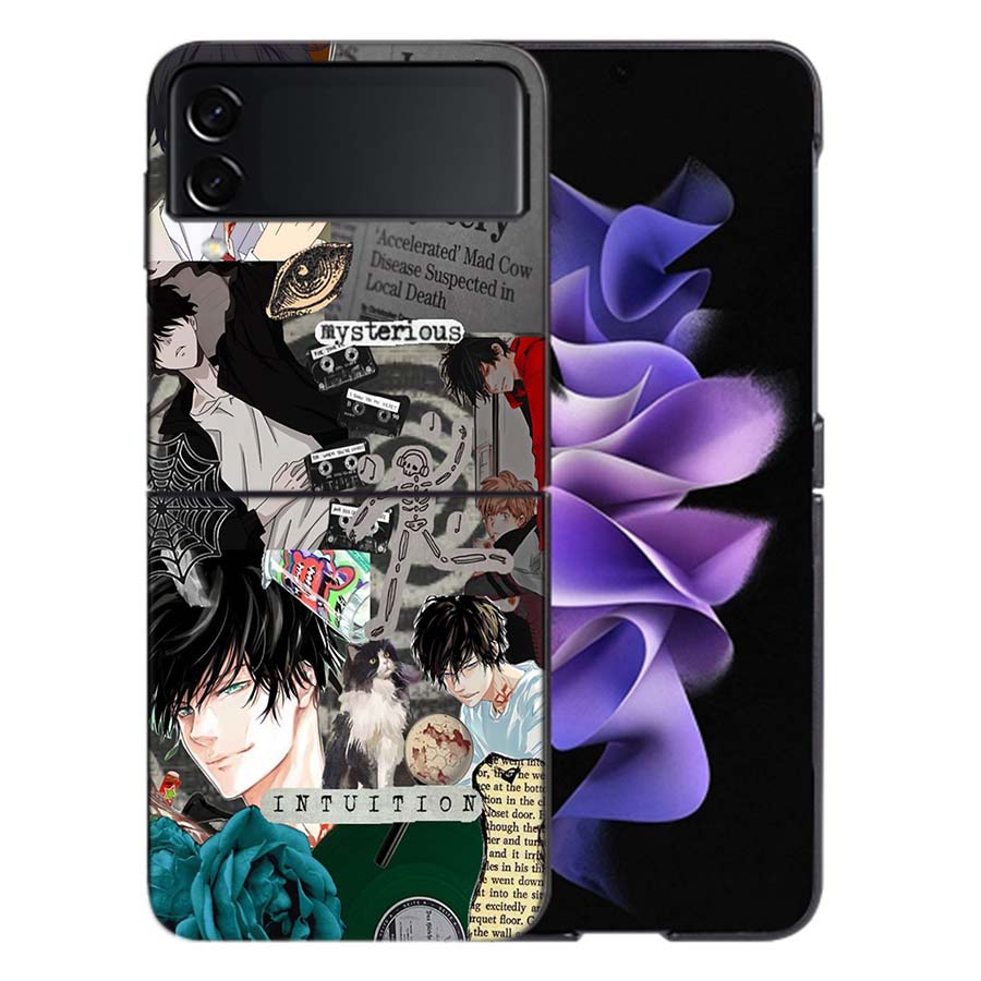 Kamonohashi Ron Coque For Samsung Z Flip7 6 Galaxy Case Shockproof Z Flip5 Z Flip3 4 5G Hard Cover Phone TPU PC Hard Funda