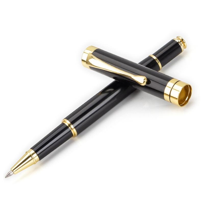 Klasyczny Luksusowy Zestaw Długopisów Podpisowych Metalowy Długopis Żelowy 0,5 mm Końcówka dla Uczniów Nauczyciela Menedżera Prawnika Profesora