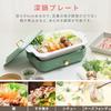 Iris Ohyama Plate Compact Detachable Temperature Control Takoyaki Maker Deep Pot 2 Pieces 1000W Easy Maintenance Thermostat Function Clean Stylish Red
