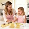 Baking Tool for Cake Balls 3PCS Pop Mold Sets, Food Grade Plastic with Non-stick Cutter And Pusher, Round Ball Maker Decorating Home Accessories