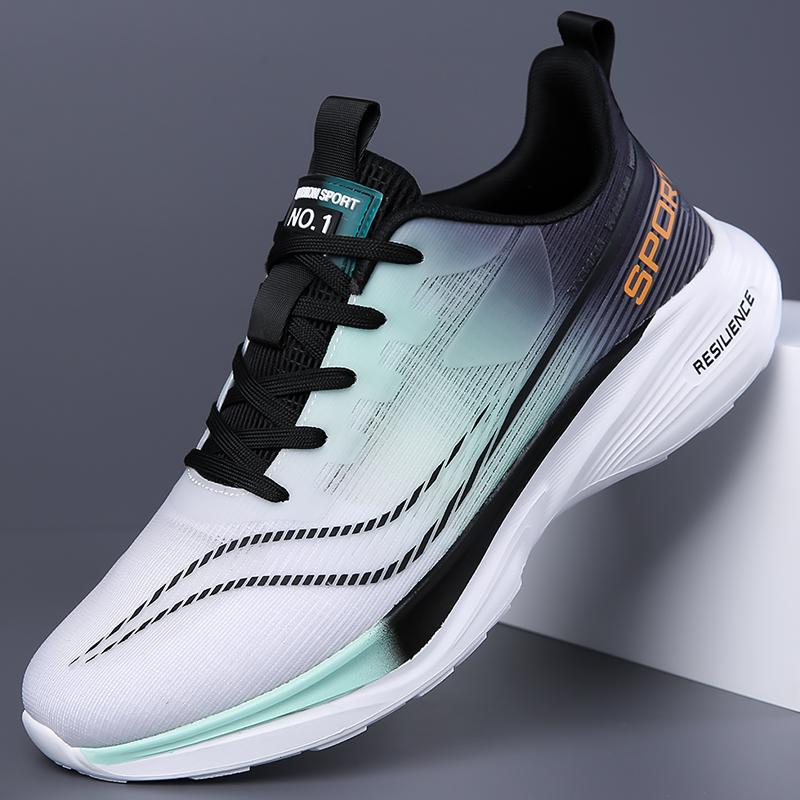

2025 summer sports shoes men s 2025 new youth daily leisure soft-soled cushioning running shoes 45