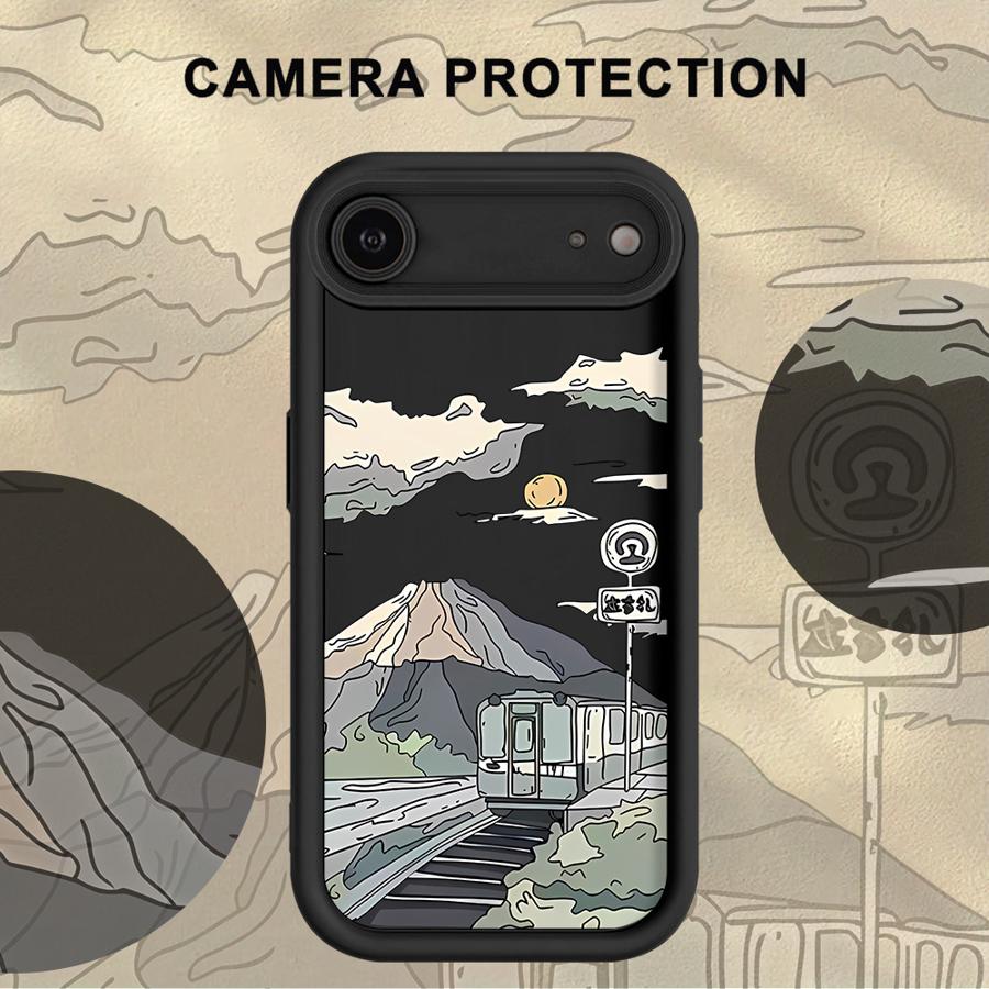 Case for iPhone 17 Pro Max 16 11 14 13 Air 15 Plus 17e 12 Pro Phone Cover Anime Town