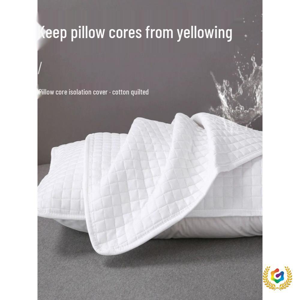 Taie d'oreiller anti-transpiration et anti-acariens: Anti-Huile & Tache, Couche Nano Isolante Protectrice pour Hommes & Femmes.