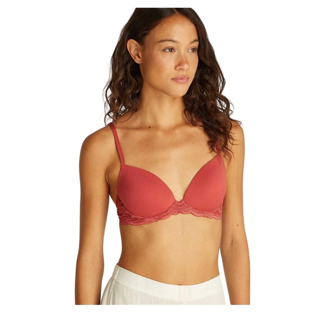 Calvin Klein Womens/Ladies Demi Lace Trim Push Up Bra