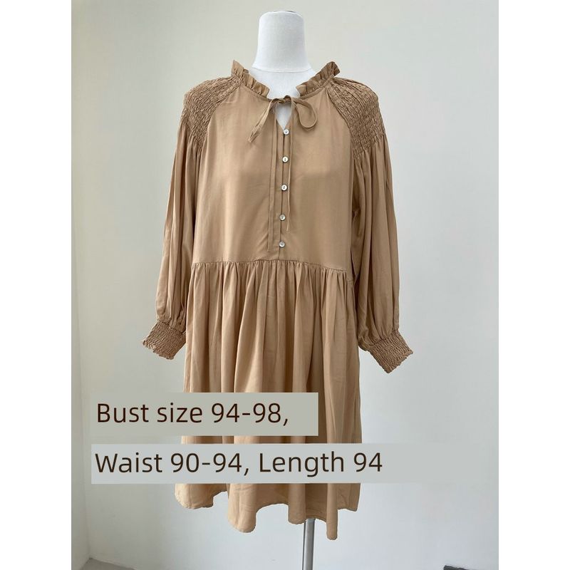 2025 Summer New Foreign Trade Original Garment Niche Design Floral Commuter Temperament Color Dress 9