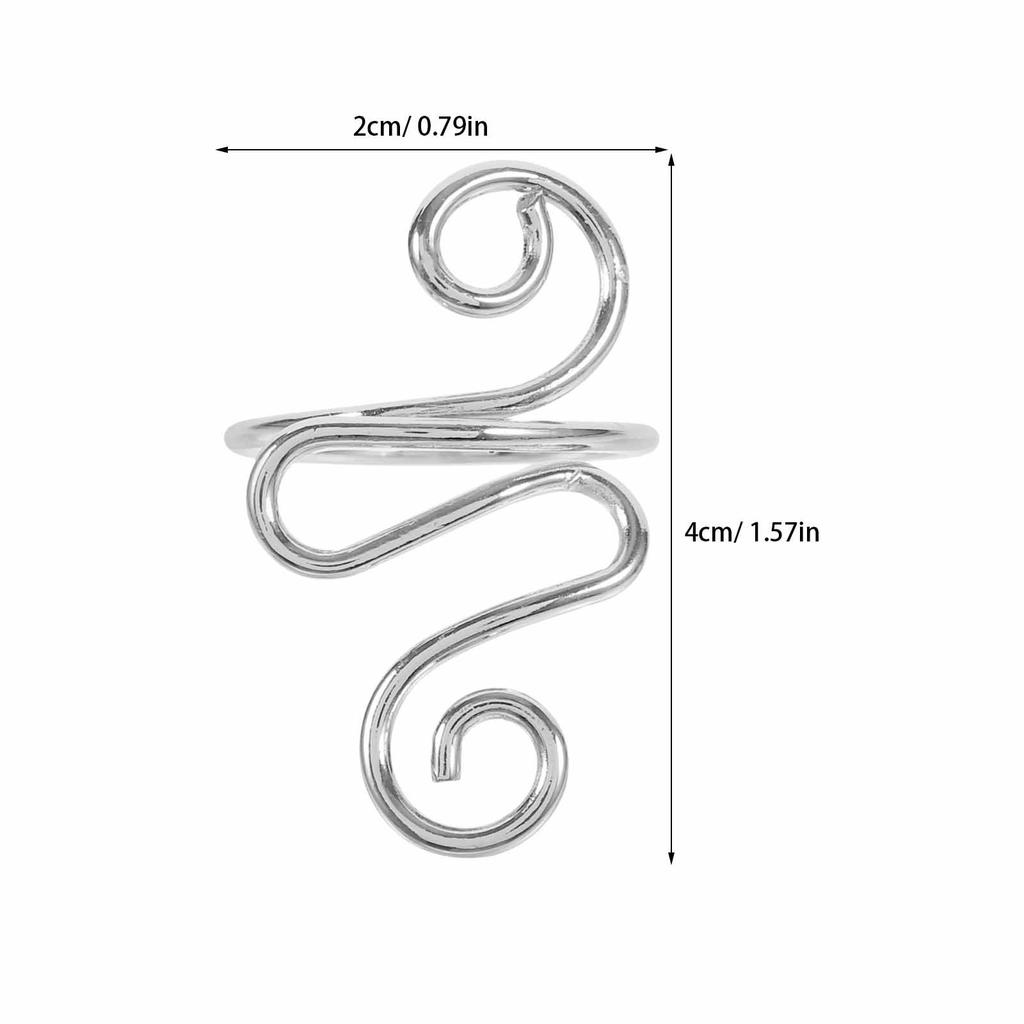 5Pcs Knitting Rings Durable Creative Crochet Finger Rings Yarn Guide Tension Tool Practical Knitting Accessories