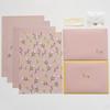 DIY Postcard Floral Envelopes with Stickers Letter Writing Paper Letter Pads  Stationery