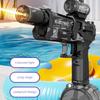 USB Chargeable Electric Water Gun With Realistic Flame Effect High Capacity Squirting Toy For Outdoor Beach And Pool Fun