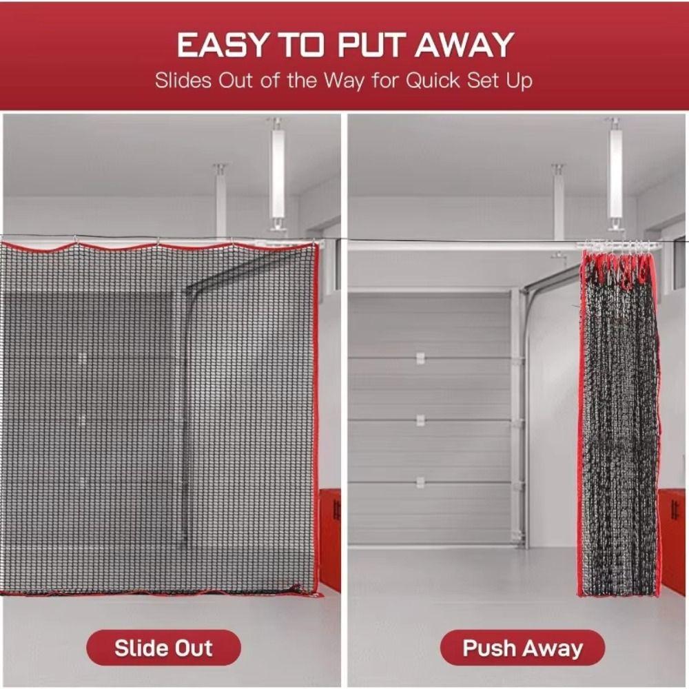 Hitting Barrier Golf Net 10 X 10 Foot Golf Practice Net Men Dad Golf Ball Net  Training Aid