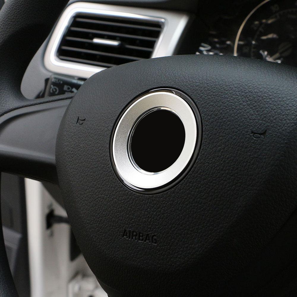 For Volkswagen VW Amarok 2018 2019 2020 2025 2025 Steering Wheel Center Logo Ring Sticker Decoration Cover Interior Accessories