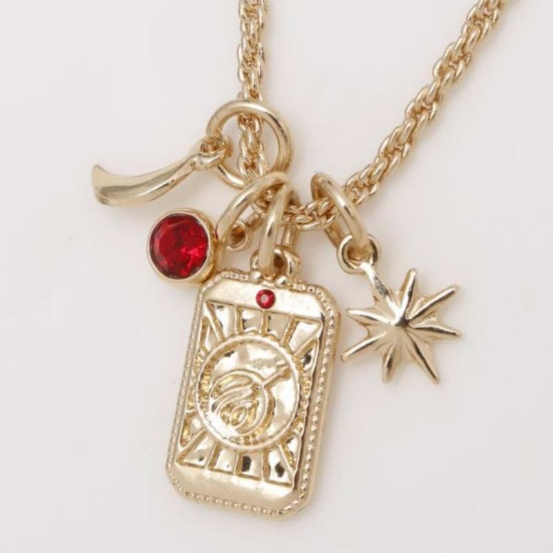 

Fashion Palm Devil S Eye Dripping Oil Color Tarot Necklace Fashion Vintage Beaded Necklace