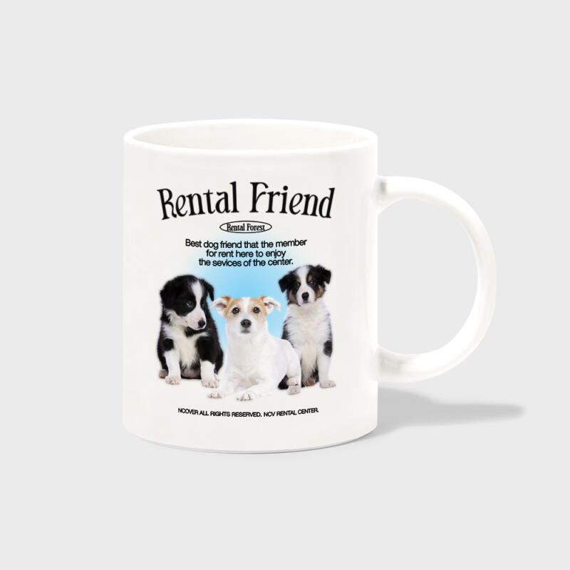 

DOG FRIEND-WHITE (Mug) FREE