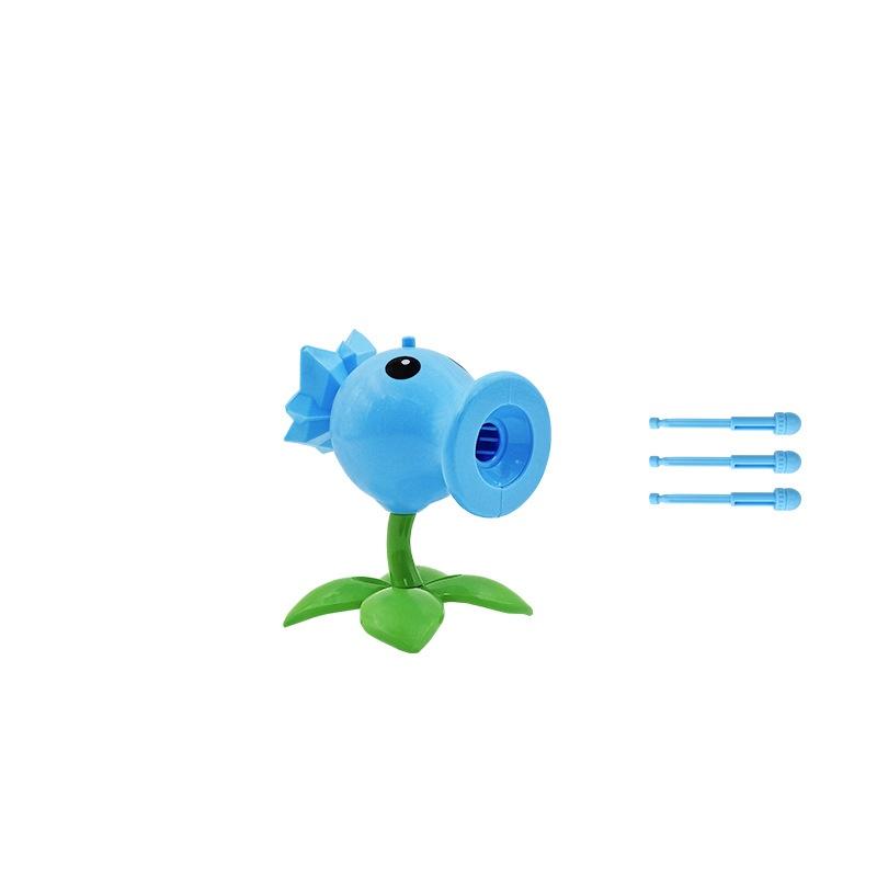 Pflanze vs.. Zombies Spielzeug Fußball Maschinengewehr Erbsenschießer Kornblume Zubehörpaket Tasche