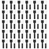 60pcs Adjustable Adhesive Cord Organizers Power Cord Storage Cable Manager Desk Wire Winder Easy Installation