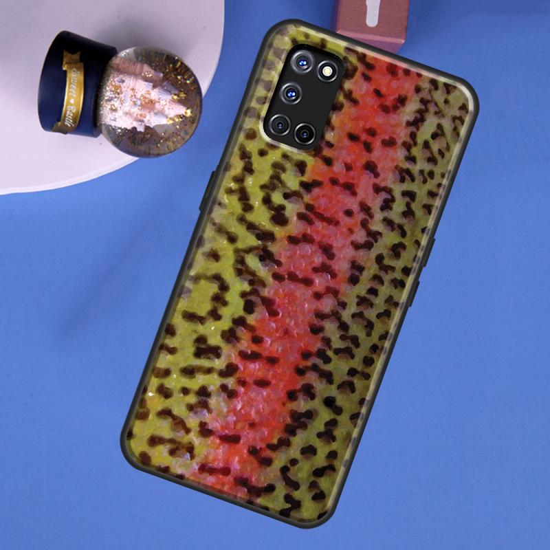 Brown Trout Fly Fishing Phone Case For Oppo A60 A40 A80 A16 A76 A96 A91 A15 A17 A74 A94 A54 A57S A18 A38 A58 A78 A98