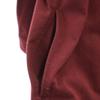 LACOSTE Long sleeve Band color Shirt dress 40 Bordeaux Women Used