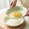 Cream Style High-end Household Ceramic Plates Desserts Pasta Snack Fruit Plates Kitchen Tableware Plate Western Plate Gifts