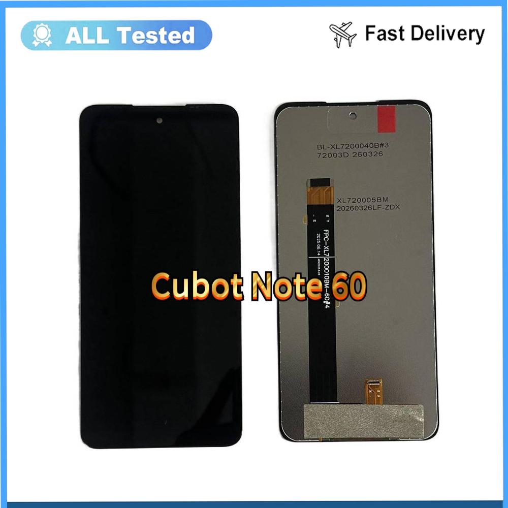 LCD Screen and Digitizer Full Assembly For Cubot Note 60