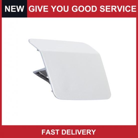 Front Right Side Bumper Headlight Washer Nozzle Cover Cap for BMW X5 White