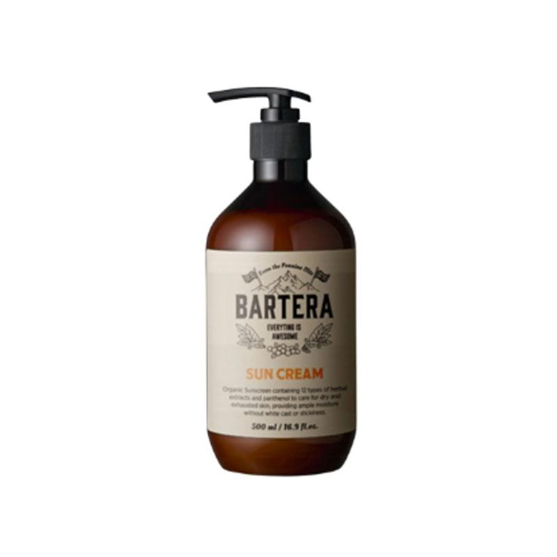 Bartera Sun Cream 500ml / perfect shave therapy for men / exp 2027.07
