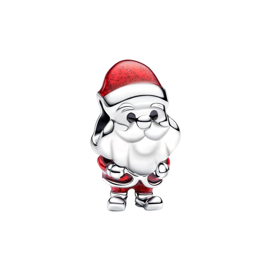 Novos Pingentes de Natal Diy Joias Femininas Presente Árvore de Natal Rena Nariz Vermelho Papai Noel Contas Encaixe Pulseira Original Acessórios