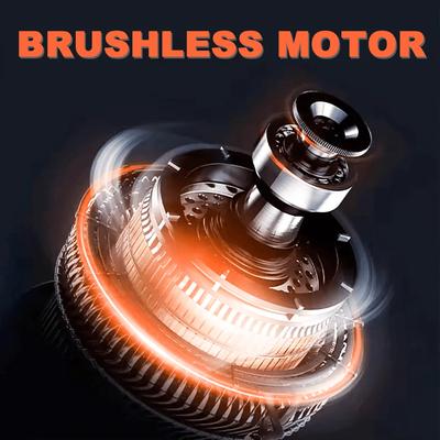 PATUOPRO 6 Gear Brushless Electric Blower 2 In 1 Cordless Turbo Blower Leaf Dust Hair Cleaner For Makita 18V Battery(No Battery)