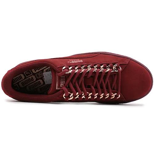 PUMA S Suede Classic Chains Pomegranate Women's (Unisex) Skate Shoes 367352 03