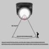 5. 1000 Lumen LED Outdoor Wall Light Motion Sensor Cordless