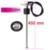 150mm-600mm Water Fuel Level Sensor 0-190Ohm/240-33ohm Sensor for Marine Boat Yacht Car Oil Liquid Tank Fuel Sender Unit Sensors